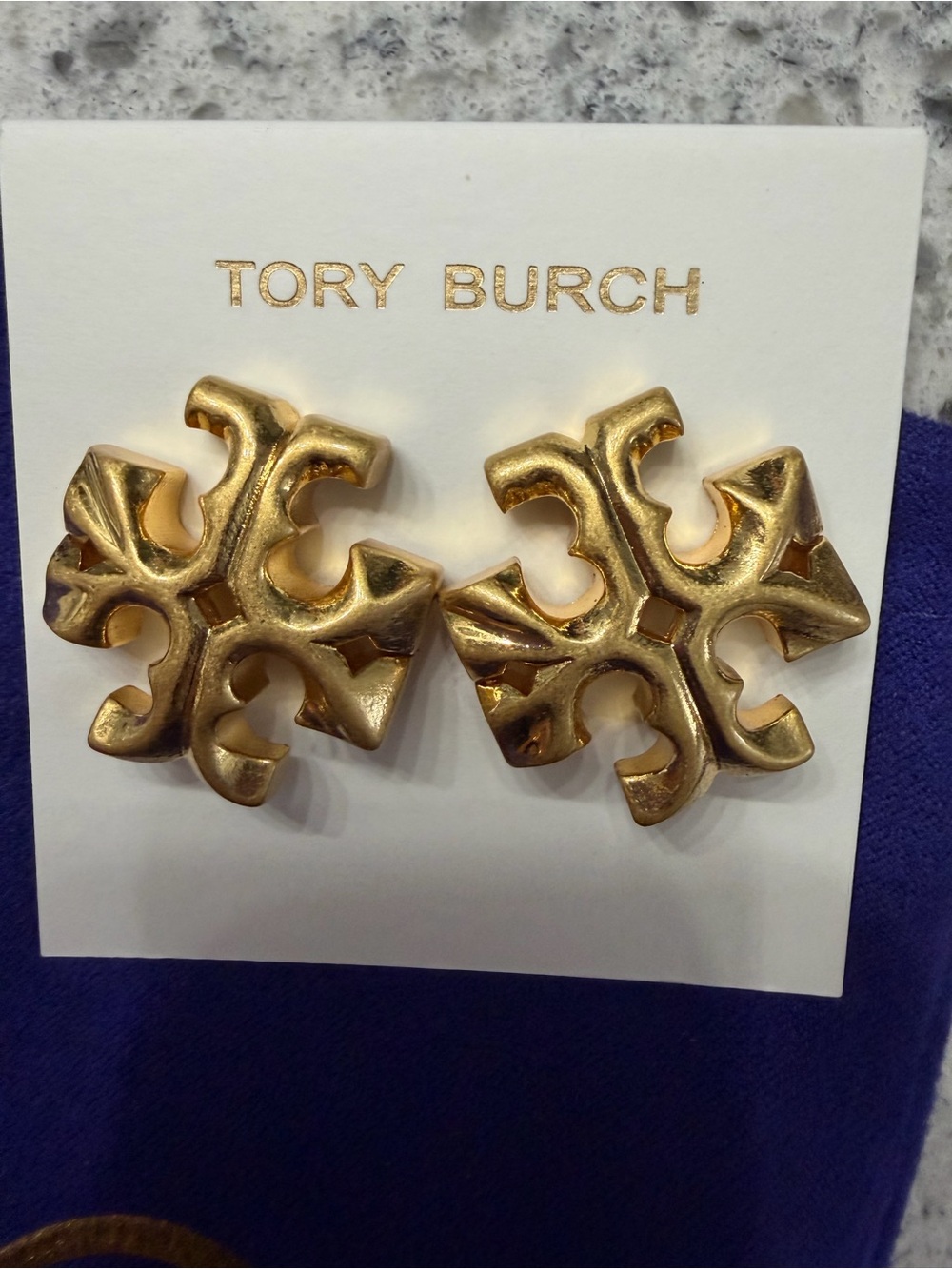 Tory Burch Roxanne Large Stud Earings